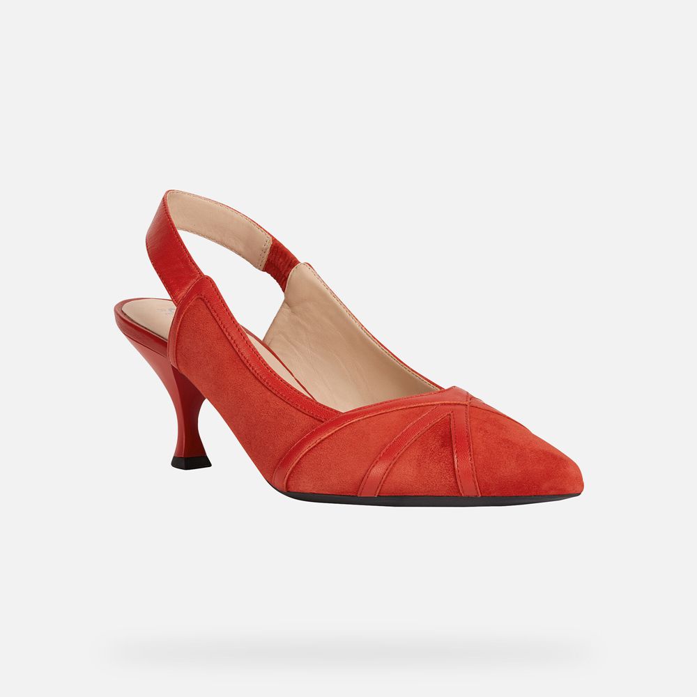 Escarpins Geox Elisangel - Rouge - Femme 039462-AOI